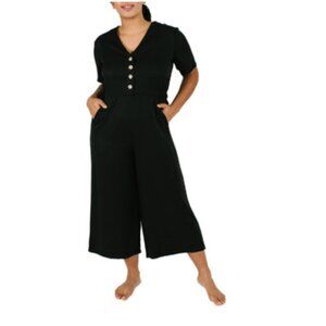 Smash + Tess The Jane Romper Barely Black XS